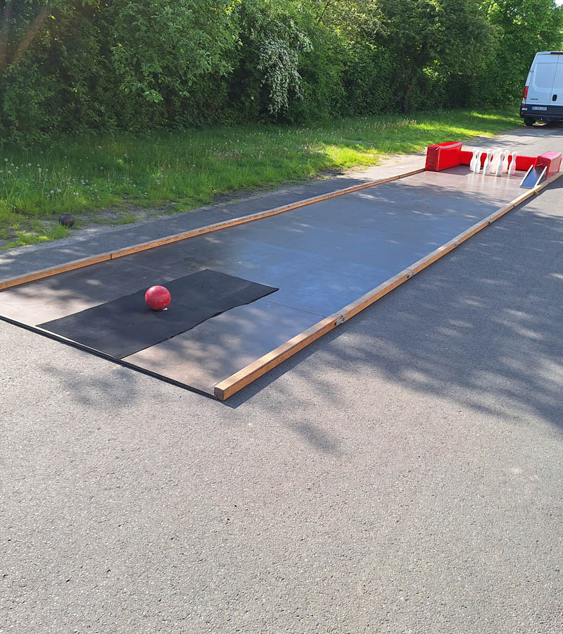 Der Spassmacher Mobile Kelgelbahn