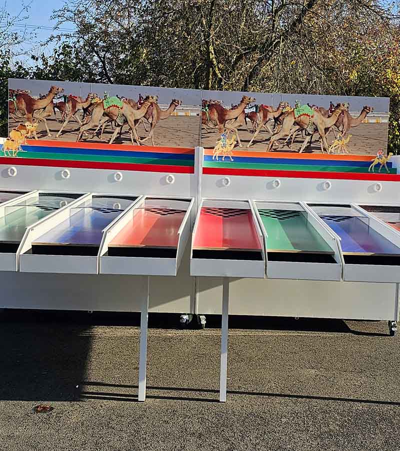 Der Spassmacher Derbyrennen Auto Doppelanlage