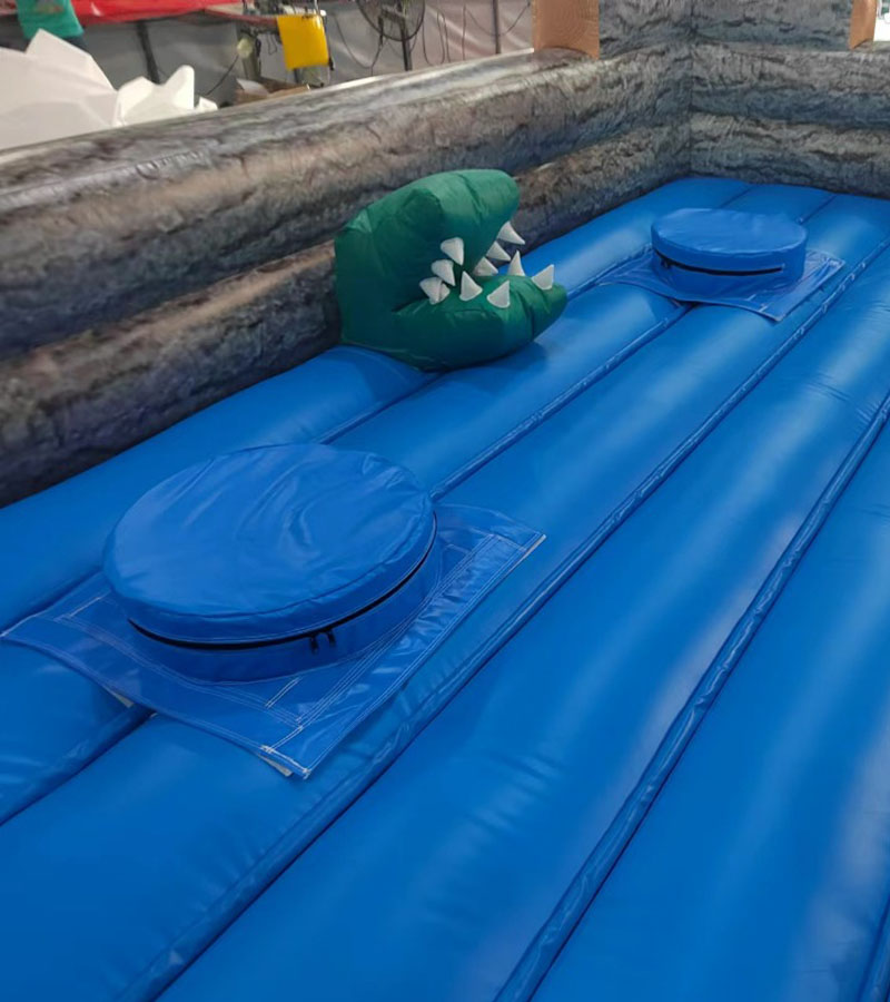Der Spassmacher Kroko Jump Baumstammhüpfen