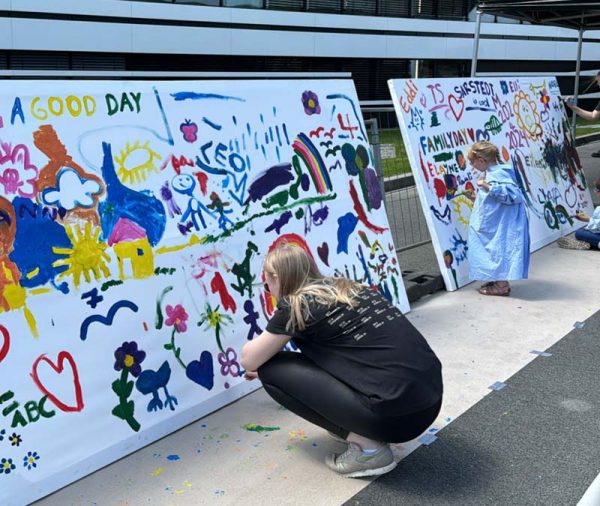 XXL-Malwand für Kinder