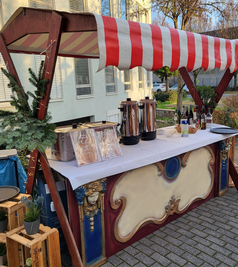 Der Spassmacher Marktstand nostalgisch De luxe