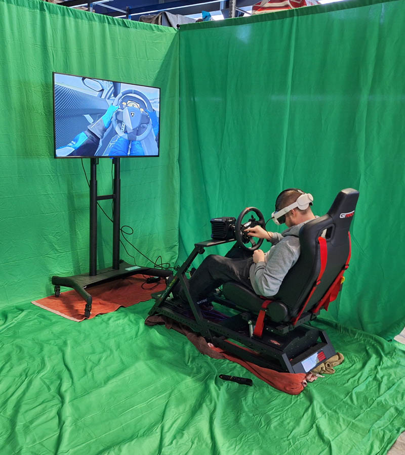 Der Spassmacher VR Rennsimulator
