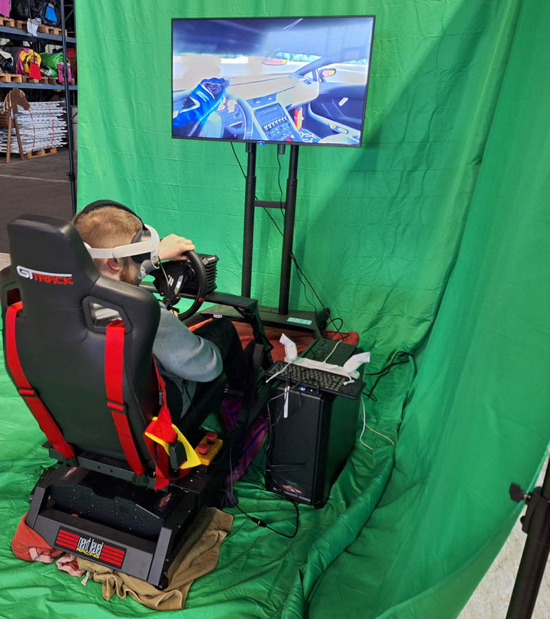 Der Spassmacher VR Rennsimulator