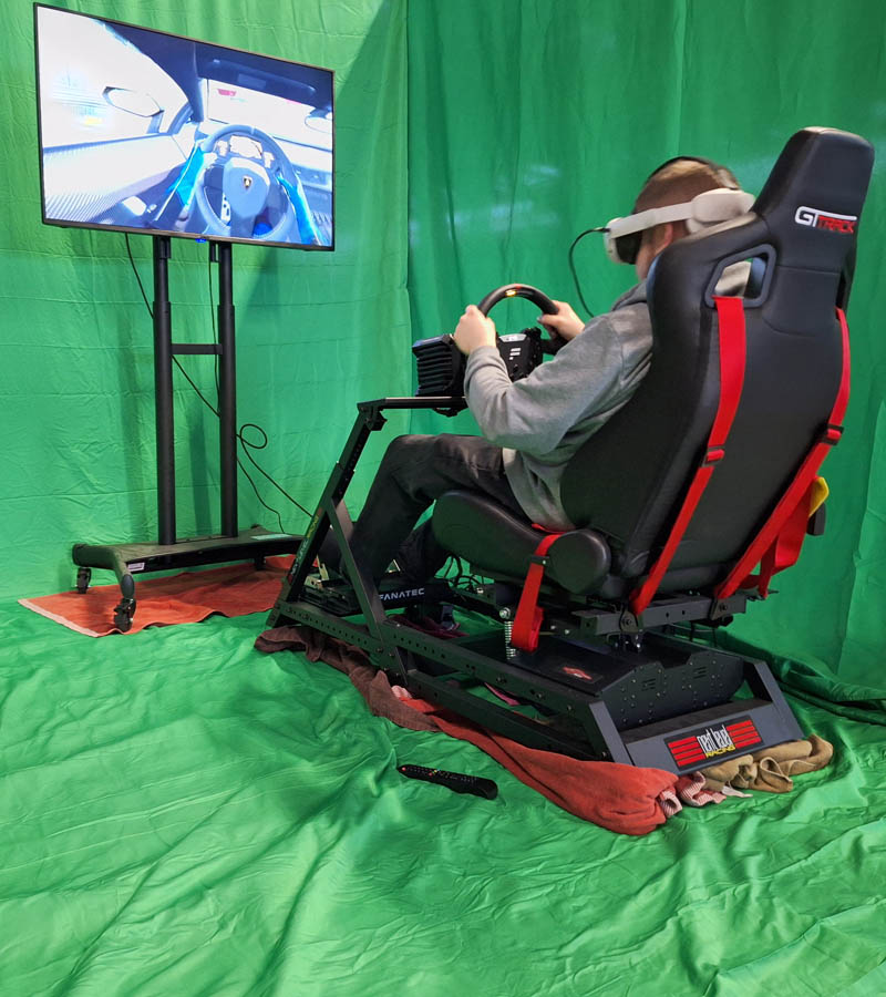 Der Spassmacher VR Rennsimulator