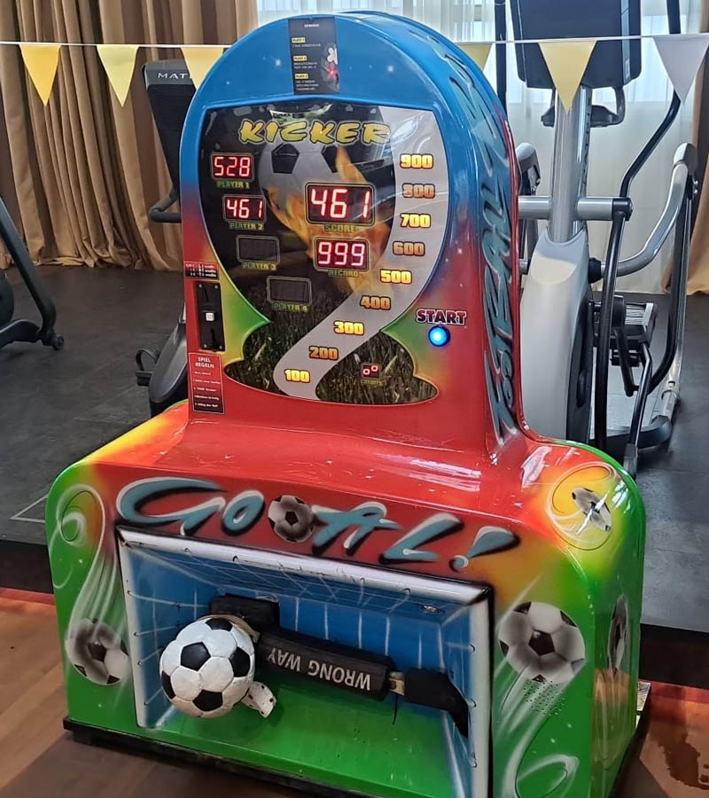 Der Spassmacher Power Shot Schusskraft