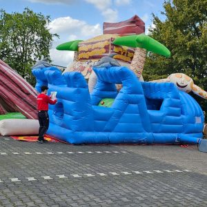 Der Spassmacher Hüpfburg Schatzinsel