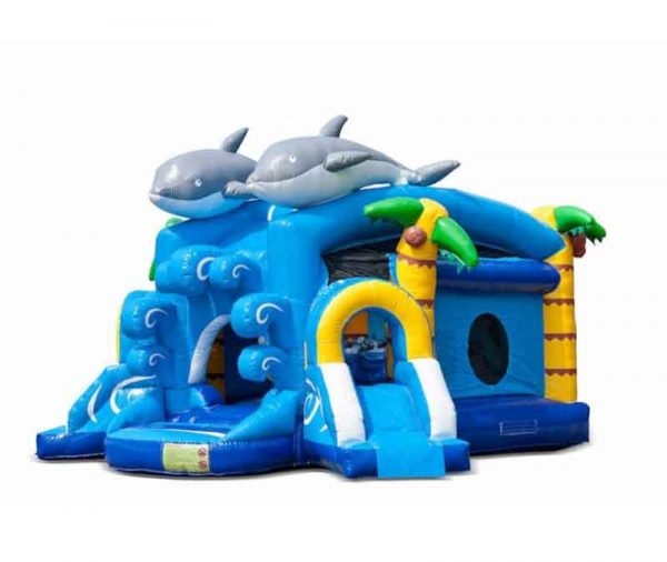 Hüpfburg Delfin Funpark