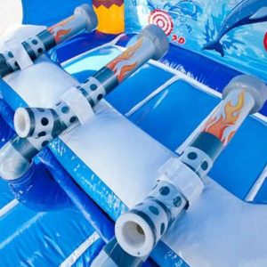 Der Spassmacher Hüpfburg Delfin Funpark