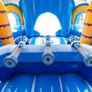 Der Spassmacher Hüpfburg Delfin Funpark