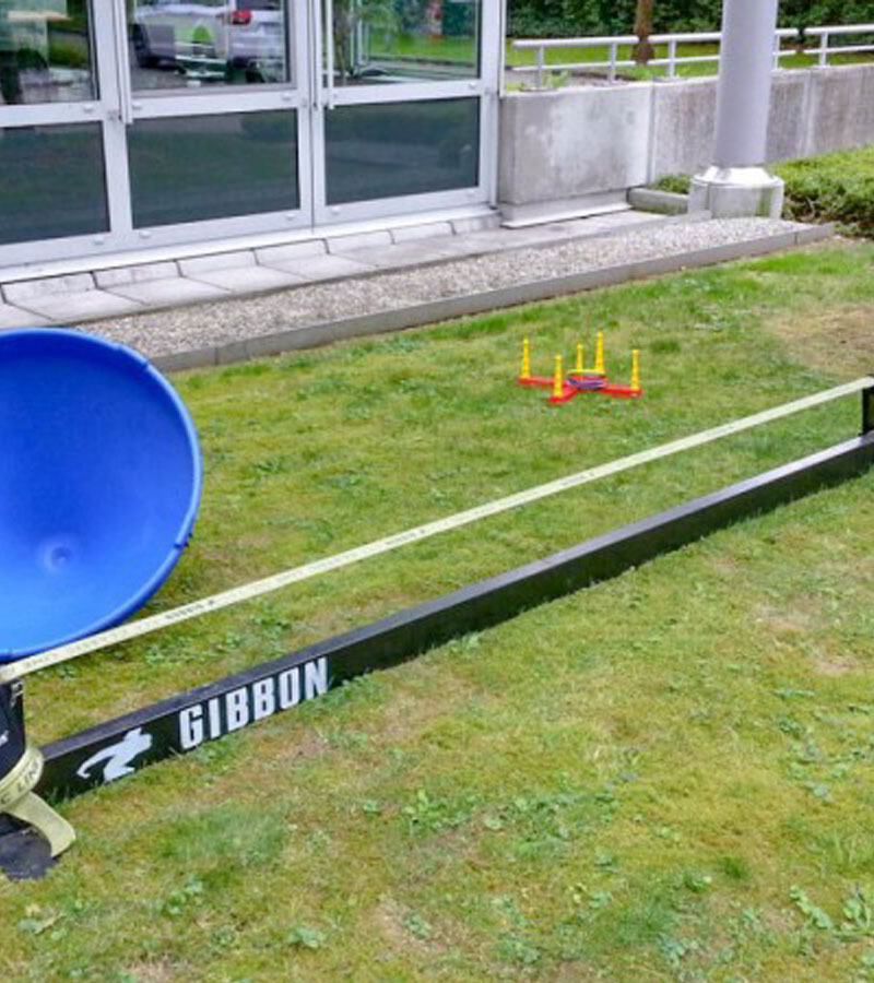 Der Spassmacher Slackline