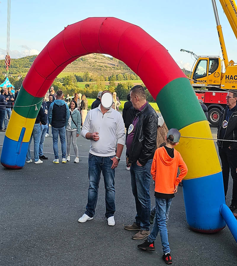 Der Spassmacher Torbogen