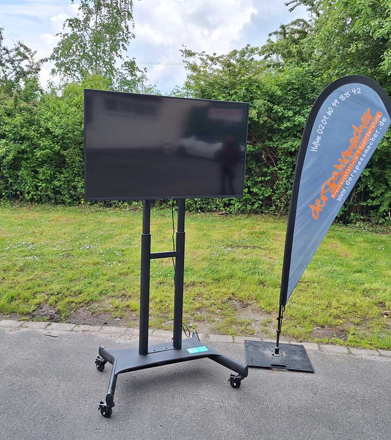 Der Spassmacher Fahrbare TV Screens