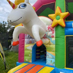 Der Spassmacher Hüpfburg Einhorn