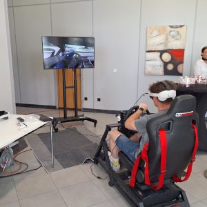 Der Spassmacher VR Rennsimulator