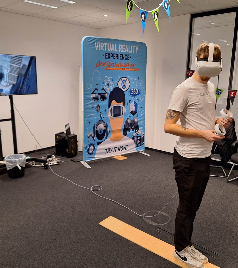 Der Spassmacher Walk The Plank VR Virtual Reality