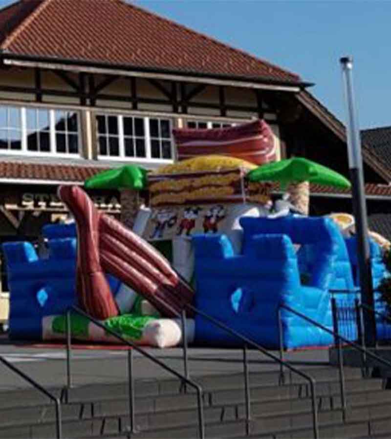 Der Spassmacher Hüpfburg Schatzinsel