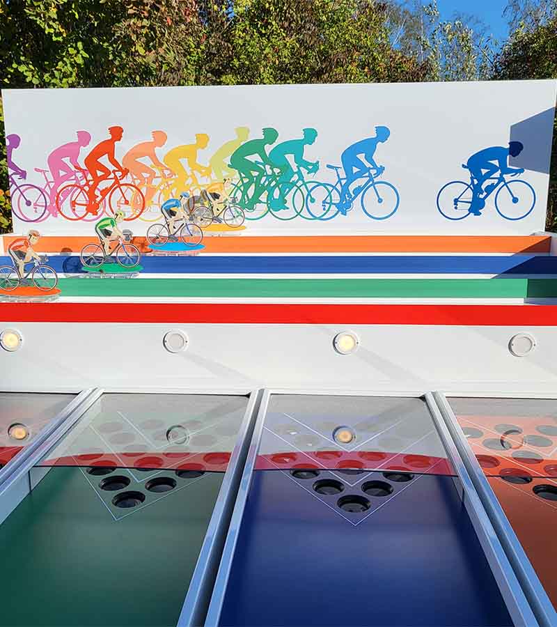 Der Spassmacher Derbyrennen Fahrradrennen