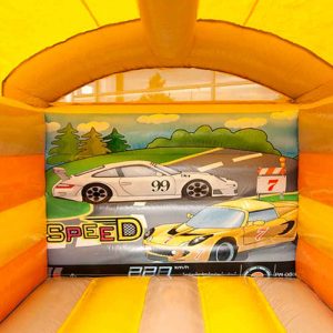 Der Spassmacher Hüpfburg Speed mit Dach